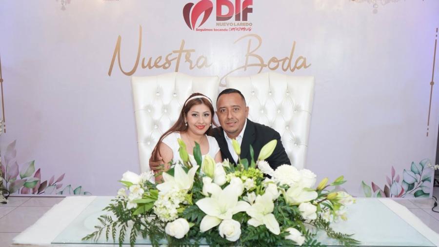 DIF Nuevo Laredo celebra el amor y la familia con Campaña de Matrimonios Colectivos 2025