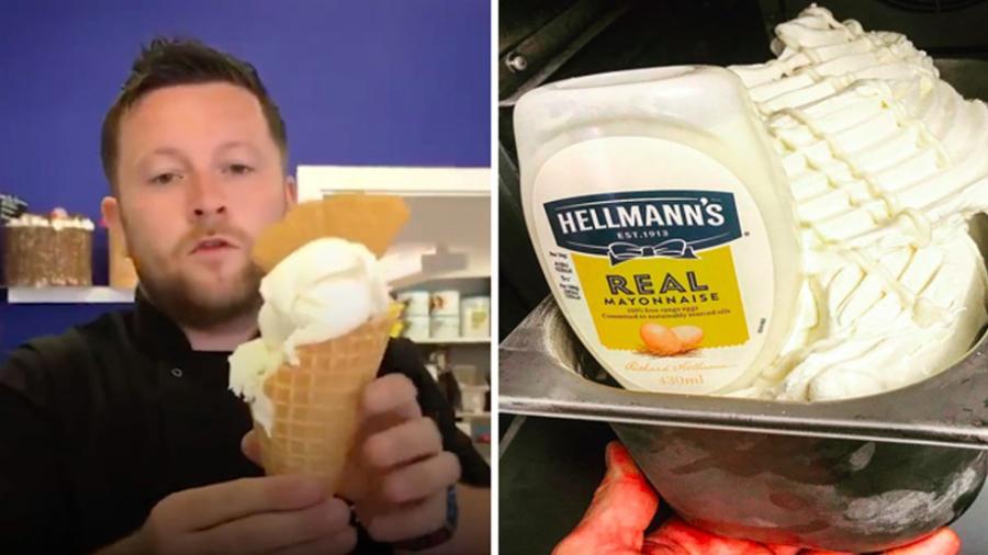 Crean el helado ideal para Pedito Sola, el de Mayonesa Hellmann´s