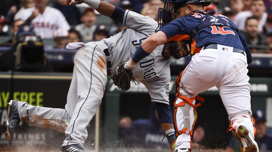 Astros vence a Padres 4-1 