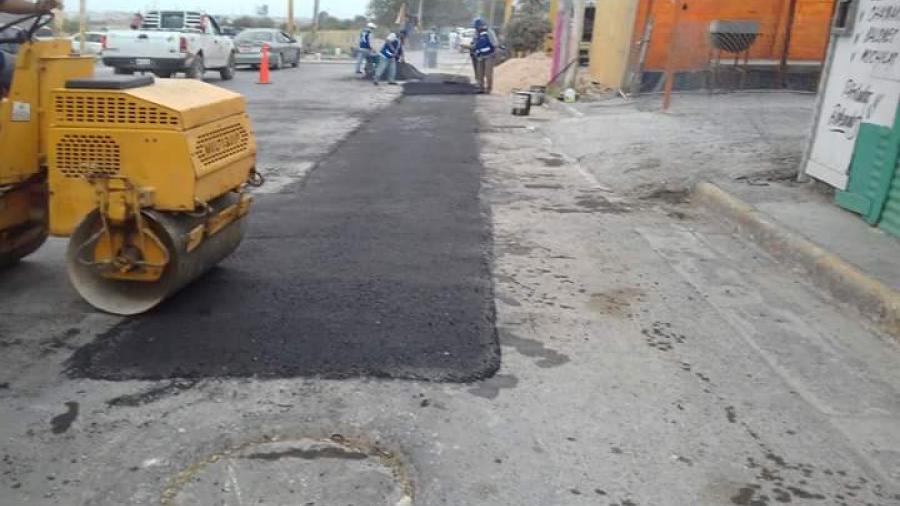 Servicios Públicos Primarios tapa zanja en boulevard Las fuentes