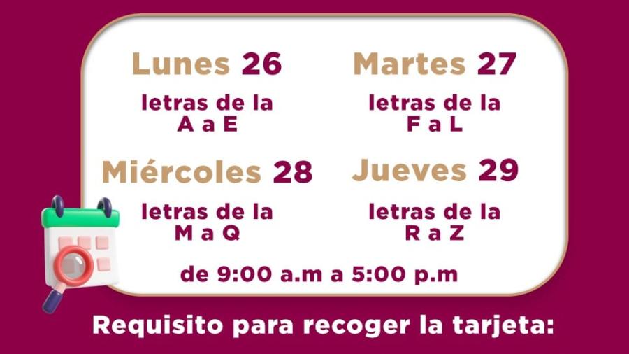 Entregarán gobierno municipal tarjetas bancarias de beca UNE; Conoce fechas y horarios.