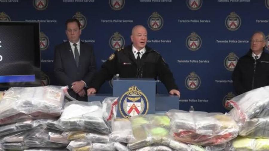 Incautan en Canadá 835 kilos de cocaína ligada al CJNG