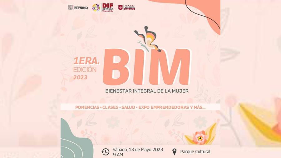Ofrecerá DIF Reynosa pláticas y clases en evento Bienestar Integral de la Mujer