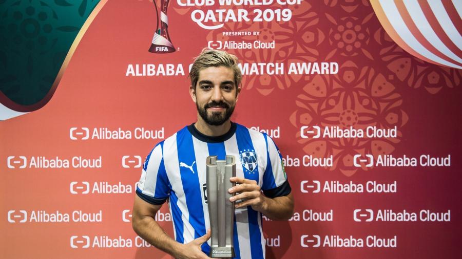 Rodolfo Pizarro elegido jugador del partido entre Rayados y Al-Sadd