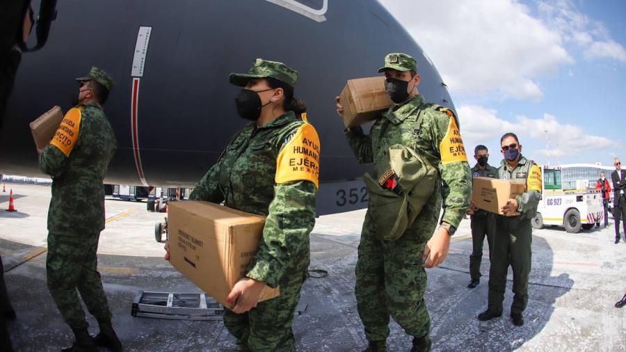 Llega a Rumania segundo vuelo de la FAM para repatriar a mexicanos evacuados de Ucrania 
