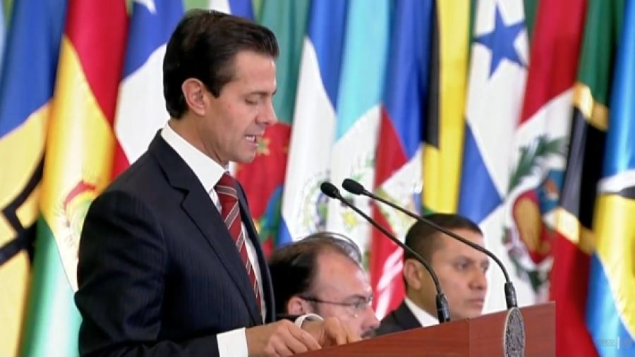 EPN agradece apoyo de Latinoamérica ante 'coyuntura internacional'
