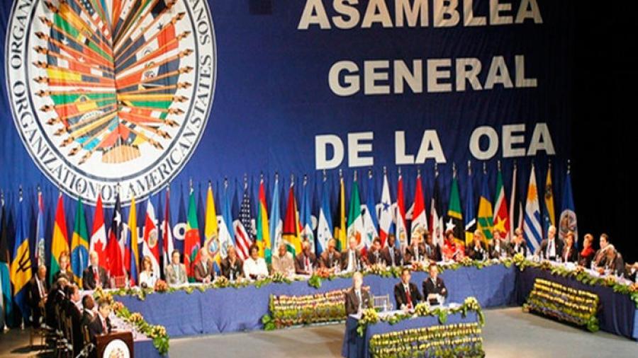 Hoy dan inicio la 47 Asamblea de la OEA