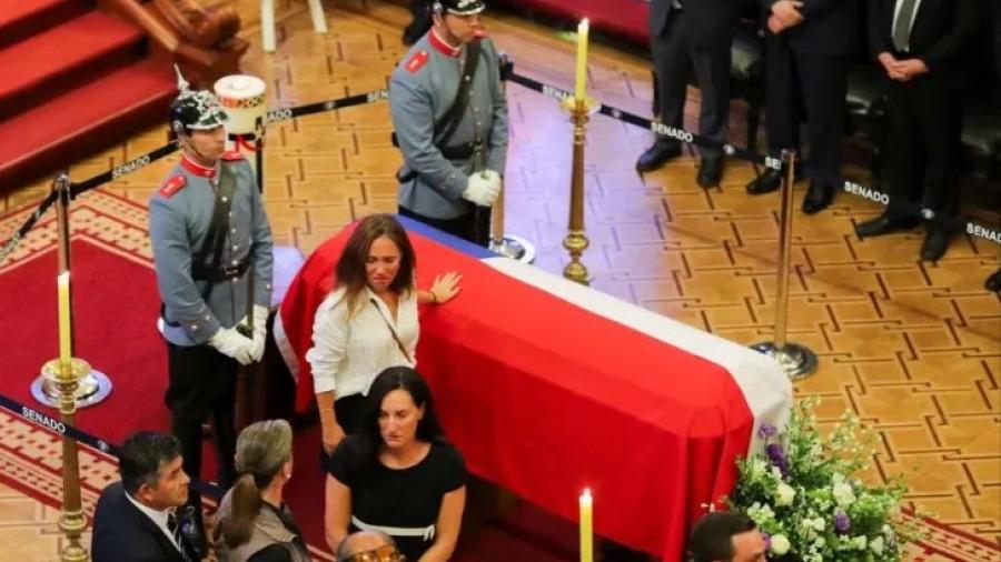 Chile da masiva despedida a Sebastián Piñera antes del funeral de Estado