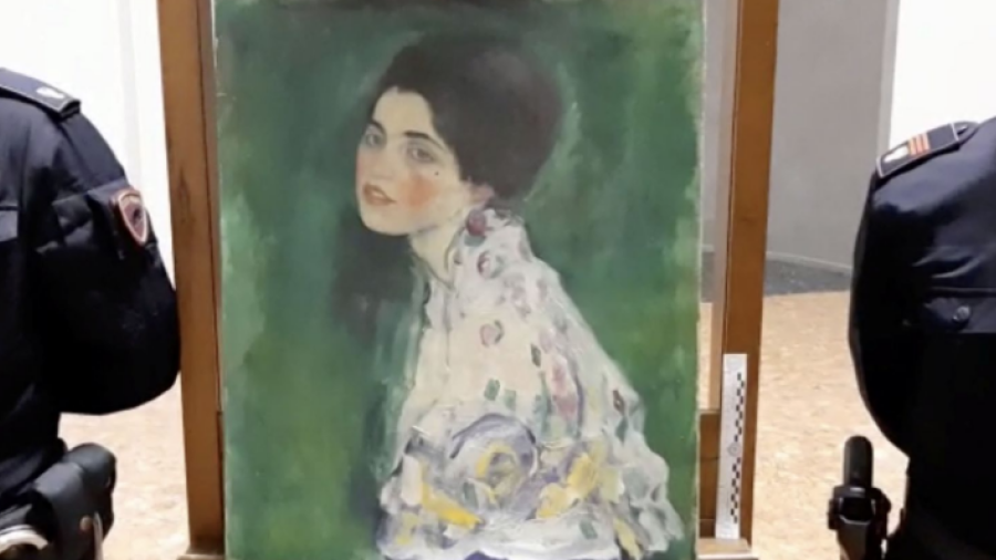 Encuentran supuesta pintura de Klimt robada hace 22 años