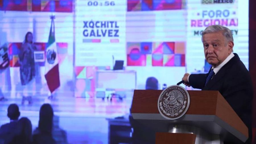 Sin mencionarla, AMLO reacciona a dichos de Xóchitl Gálvez sobre "cultura distinta"