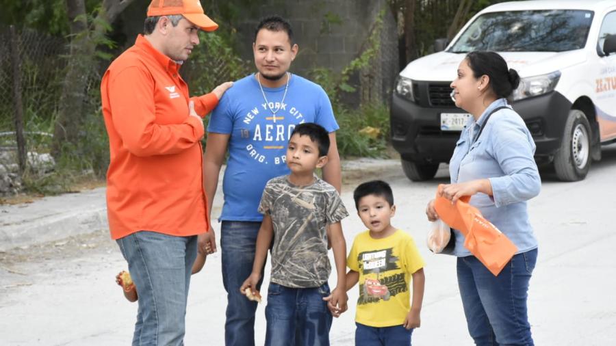 Sigue fuerte la fuerza naranja en el distrito 06 con Juan Carlos Zertuche