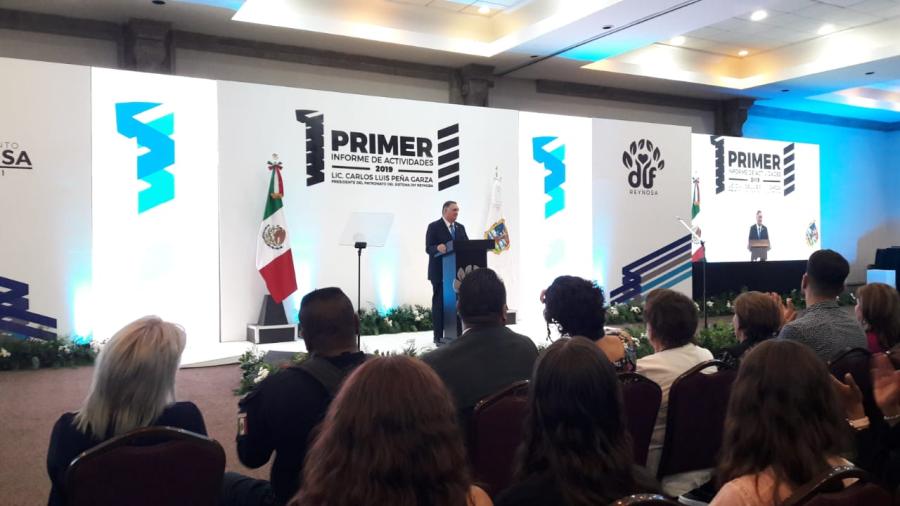 Rinde informe Presidente del DIF Reynosa 