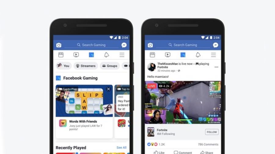 Facebook presenta su una nueva app para gaming
