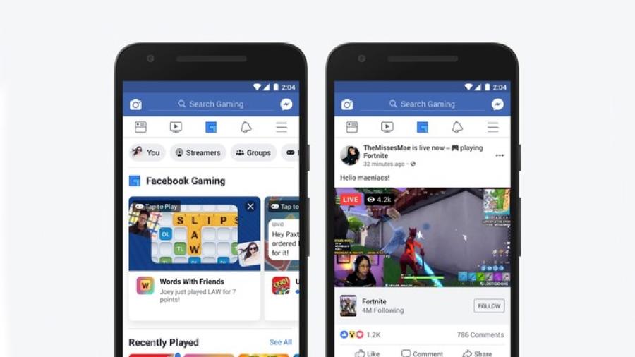 Facebook presenta su una nueva app para gaming