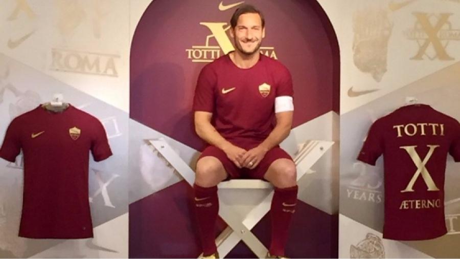 Roma confirmó el retiro de Francesco Totti 