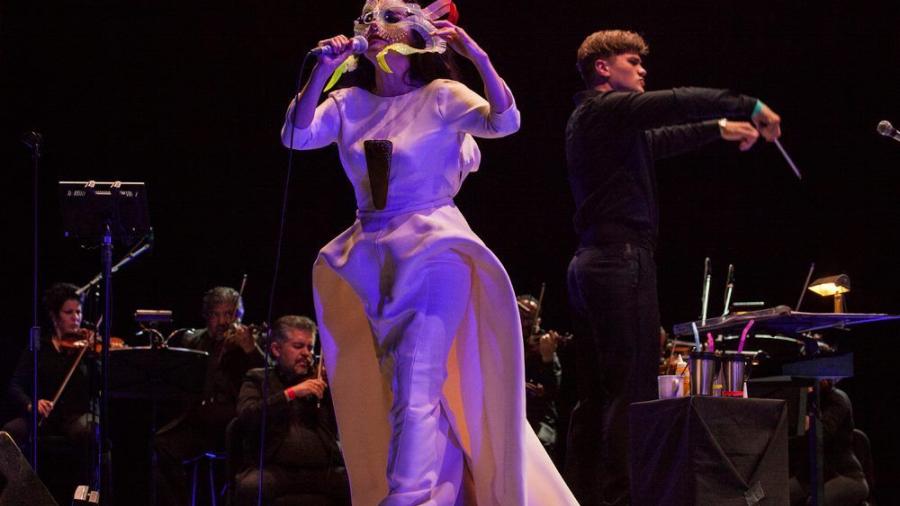 Concierto de Björk en el Auditorio Nacional fue un éxito total