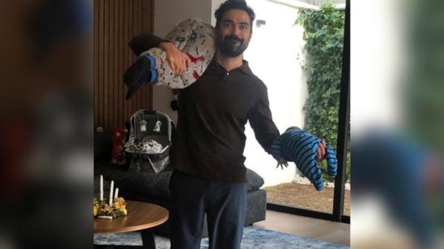 Poncho Herrera es padre por segunda vez