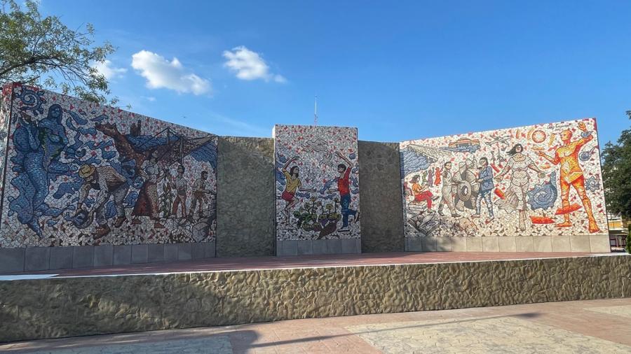 Develan mural &ldquo;Reysilencia&rdquo; en Plaza Ni&ntilde;os H&eacute;roes