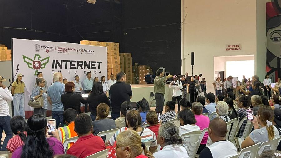 Inicia en Reynosa el programa piloto ´Internet en tu casa´