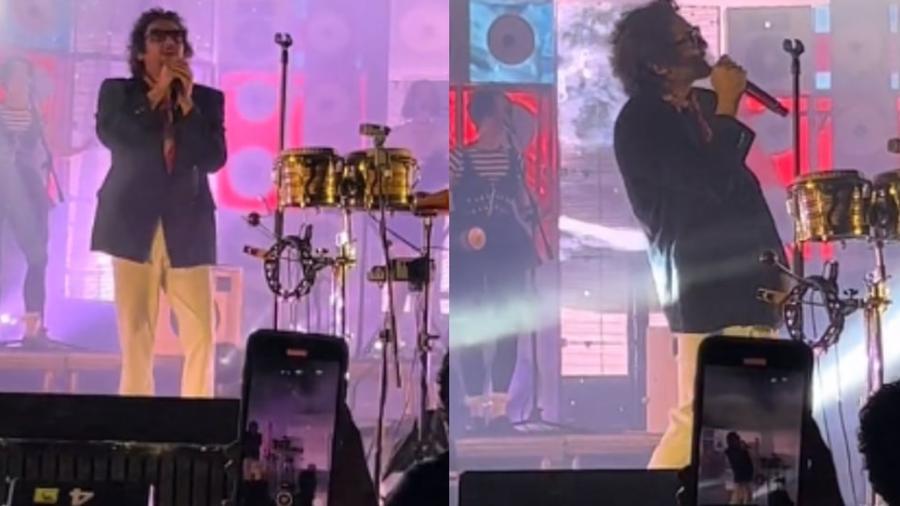 Acusan a León Larregui de hacer playback en concierto