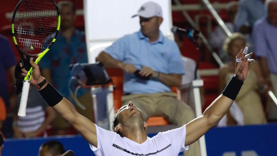 Se instala Rafael Nadal en semifinales Del Abierto Mexicano
