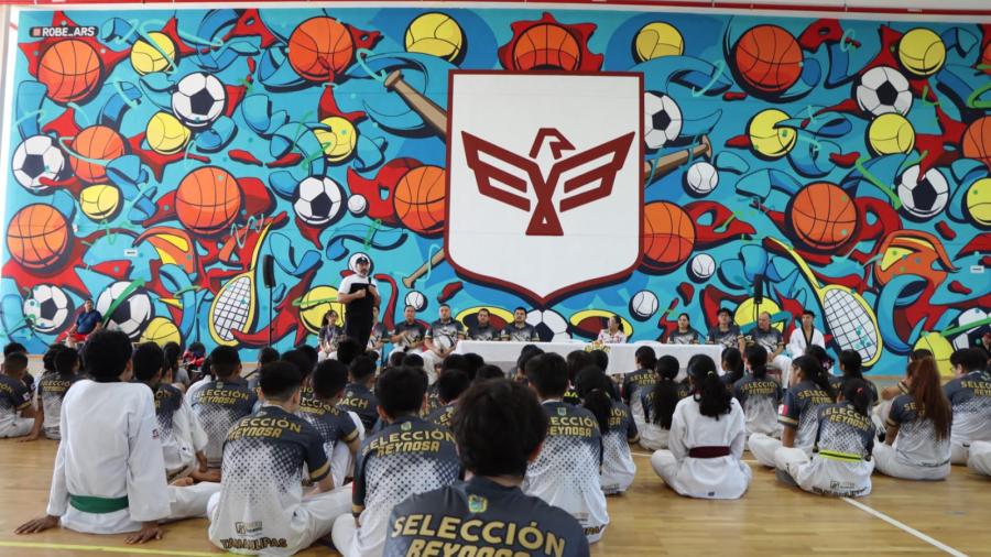 Agradece la Liga Municipal de Taekwondo el apoyo del Gobierno de Reynosa