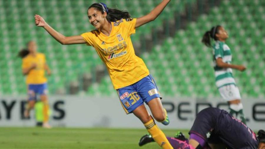 Tigres Femenil golea 4-1 a Santos y es líder del grupo 2