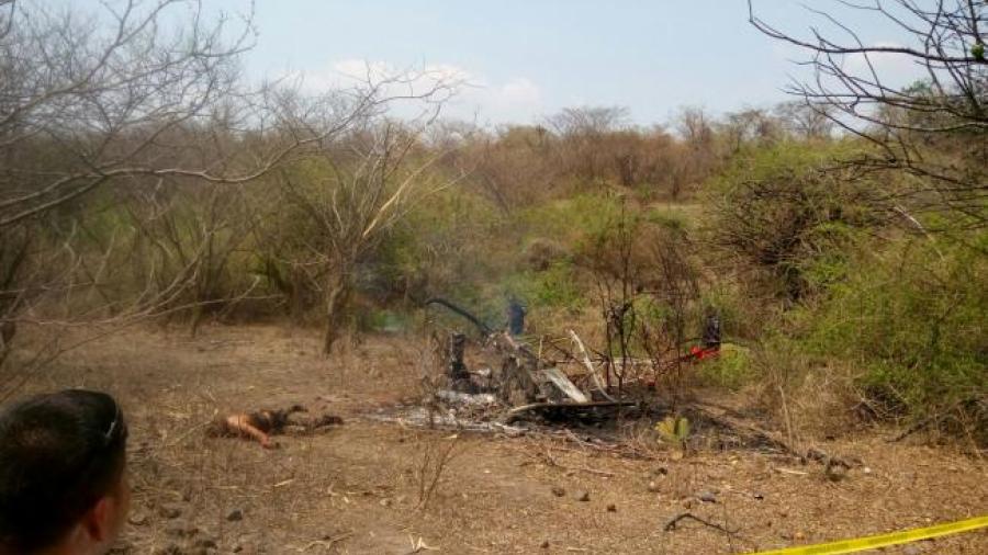 Cae helicóptero en Amazcuac