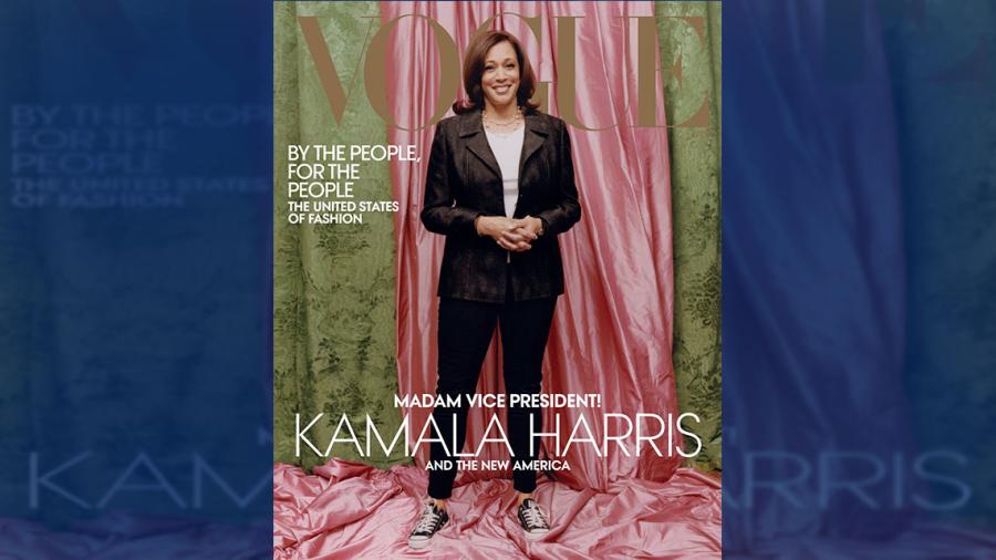 Kamala Harris causa controversia por portada en Vogue