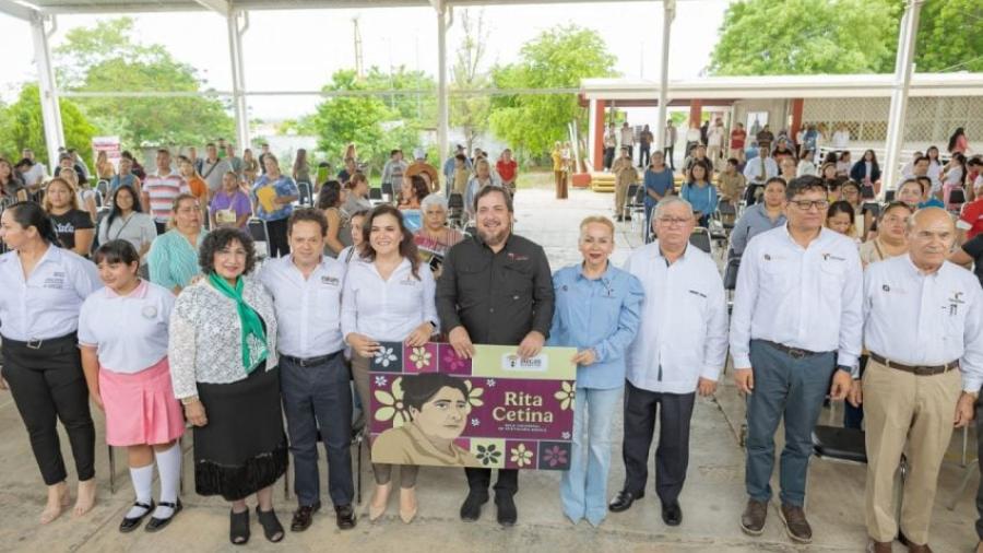 Garantiza Beca “Rita Cetina” cobertura y permanencia escolar en Tamaulipas