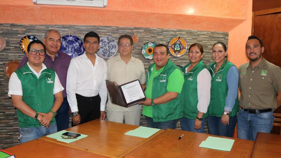 Candidatos del Partido Verde en Tampico signan compromisos por la Ecología
