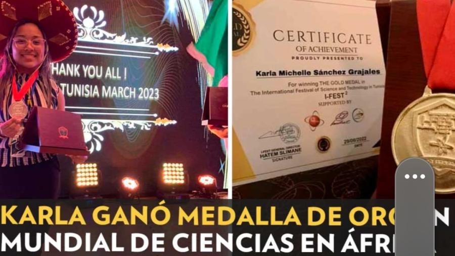 Mexicana gana el oro en Festival de Ingeniería, Ciencia y Tecnología en África 