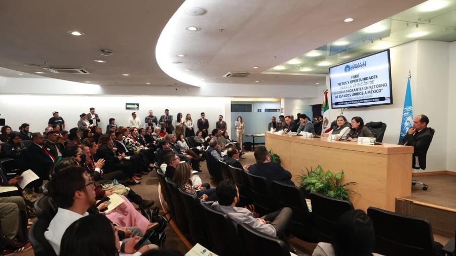 Participa Tamaulipas en foro de la Cámara de Diputados, sobre retos actuales en materia migratoria