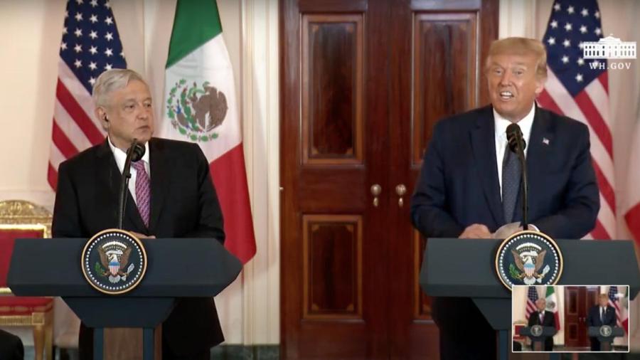 "Ya han aprendido a no apostar en contra de nosotros": Trump a AMLO