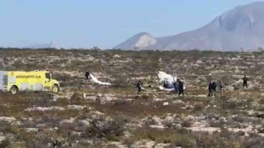 Cae avioneta en Ramos Arizpe, Coahuila; reportan al menos cuatro muertos