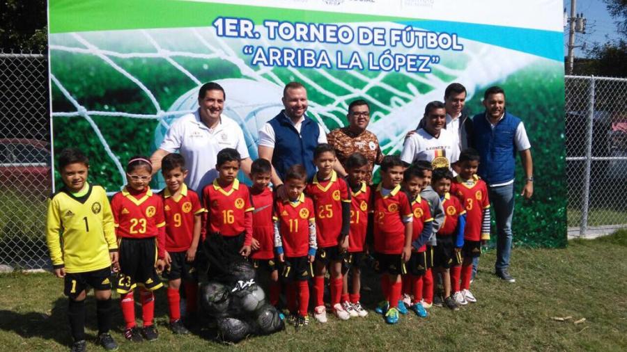 Inauguran torneo `Arriba la López´