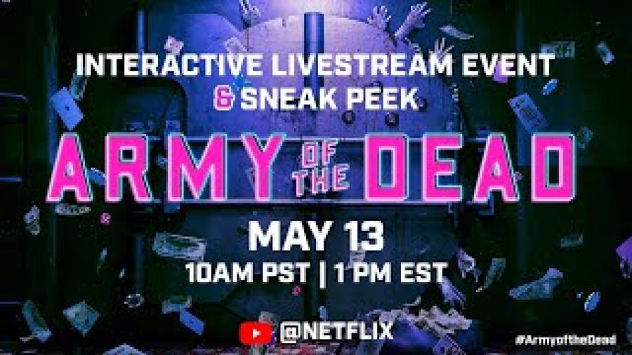 Liberarán primeros minutos de ‘Army of the Death’ en canal de Netflix