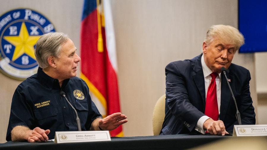 "Texas resolverá crisis migratoria", asegura Donald Trump en su visita a la frontera con México