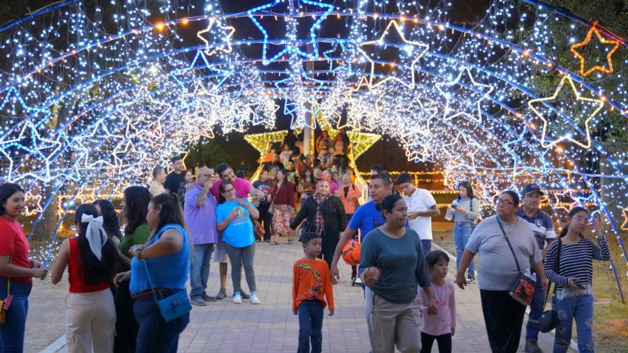 A punto de comenzar la magia navideña en Nuevo Laredo: falta poco para el Viveros Mágico 2025 y el encendido del pino