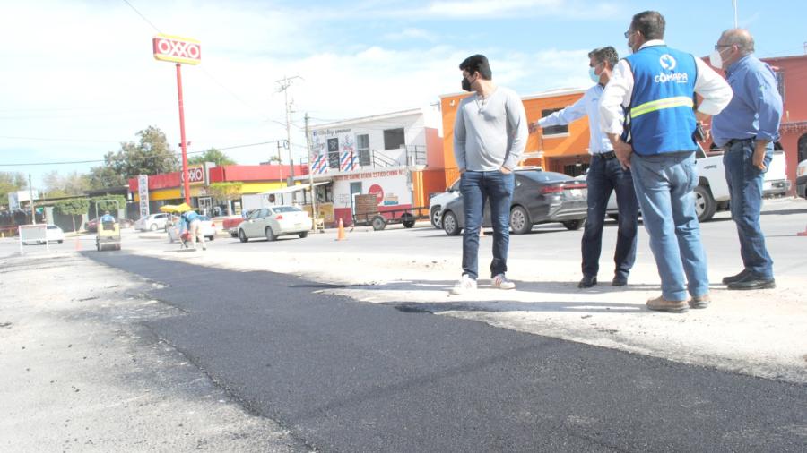 Concluye COMAPA reparación de caído en Blvd. Mil Cumbres