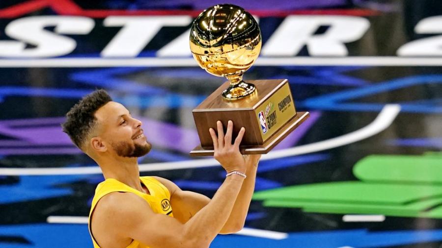 Stephen Curry gana concurso de triples del All Star Game de la NBA
