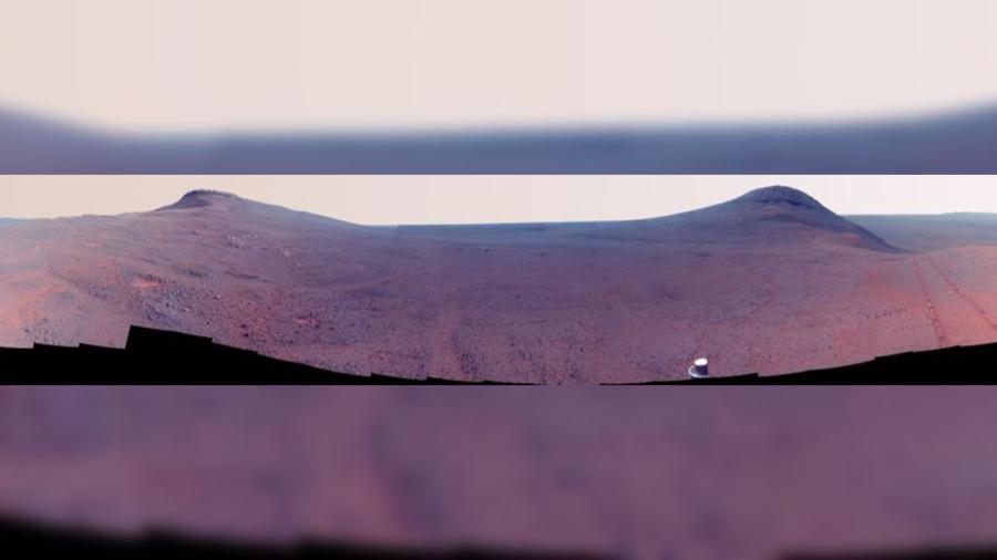 NASA publica espectacular imagen del planeta rojo