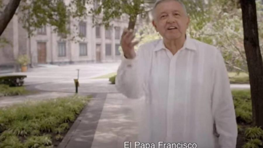 Ratifica TEPJF freno a spot de AMLO sobre el Papa Francisco