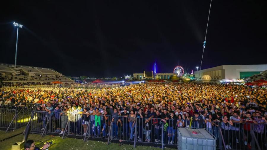 Acompañaron más de 20 Mil personas a Carlos Peña Ortiz en la Expo Reynosa 2025