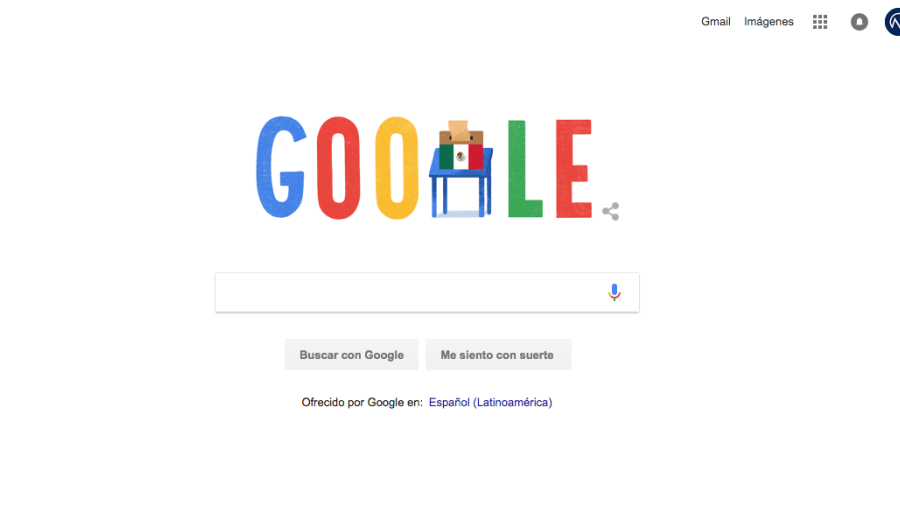 Google dedica dooble a elecciones en México