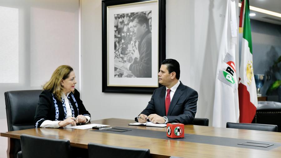 Graciela Ortíz será dirigente interina del PRI