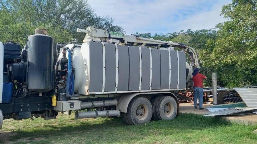 Realiza Secretaría de Recursos Hidráulicos trabajos de sondeo y desazolve en Aldama y Soto la Marina