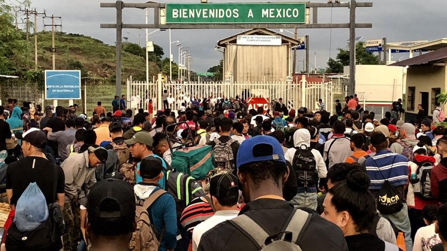 México cierra fronteras con Guatemala ante la llegada de caravanas migrantes