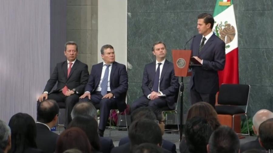 Instruye Peña Nieto reforzar protocolos de seguridad en escuelas