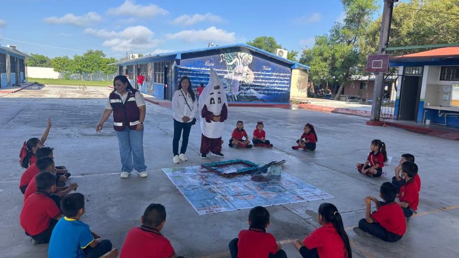Promueve COMAPA uso responsable del agua en escuelas de Reynosa